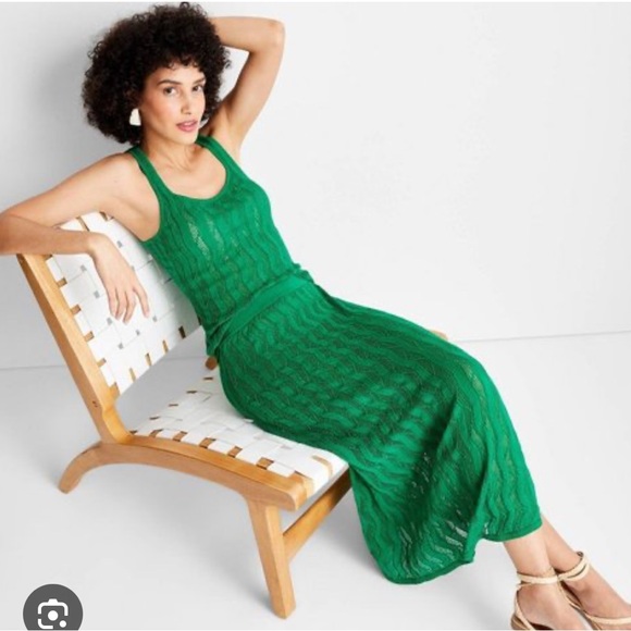 NWT Women's Open Stitch Sweater Tank Top - Future Collective w Jenee Naylor XS - Picture 4 of 8